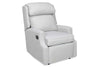 Image of Laurel Transitional Bustle Back Fabric Recliner Chair With Inset Track Arms