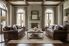 Image of Sheffield 86 or 94 Inch Deep Seated Select-A-Size Extra Large Leather Sofa