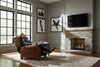 Image of Jackson Leather Button Tufted Recliner