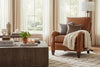 Image of Maynard Leather English Arm Recliner