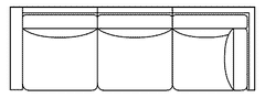 Harris Left Arm Facing Corner Sofa