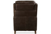 Image of Leland Spanish Moss Dual Power "Quick Ship" Leather Transitional Recliner