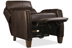Leland Spanish Moss Dual Power "Quick Ship" Leather Transitional Recliner