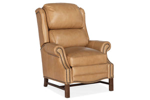 Leo Taupe "Quick Ship" High Back Recliner
