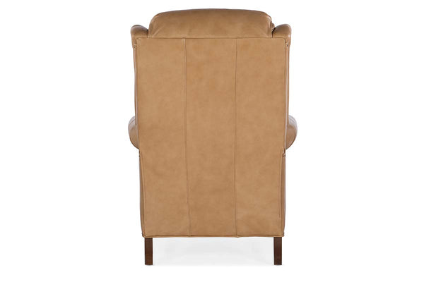 Leo Taupe "Quick Ship" High Back Recliner