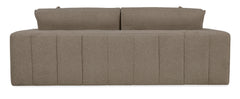 Aria 97 Inch "Quick Ship" Fabric Upholstered 2 Cushion Sofa