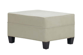 Lilly Fabric Upholstered Ottoman