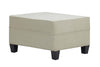 Image of Lilly Fabric Upholstered Ottoman
