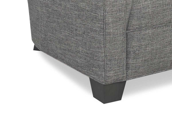 Lindsey Tufted Fabric "Hybrid" Chair With Power Footrest