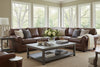 Image of Sheffield Oversized Leather Sectional Sofa