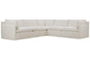Image of Liza 2-Piece Slipcovered Sectional (As Configured)