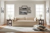 Image of Liza I 88 Inch Single Bench Seat Slipcovered Sofa