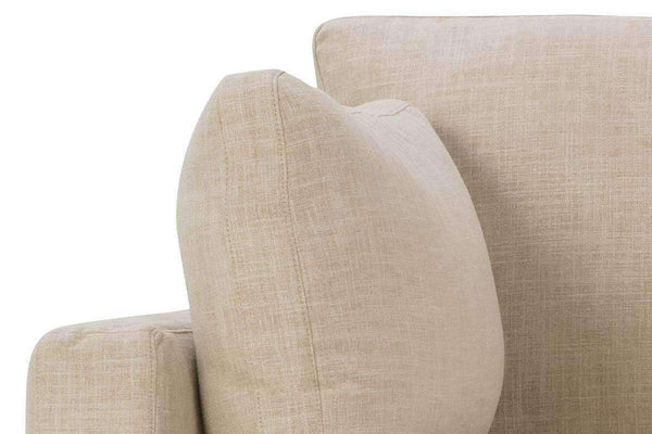 Slipcovered Furniture Liza I "Designer Style" Single Bench Seat Slipcovered Sofa 