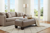Logan 50 Inch Long Apartment Size Leather Coffee Table Bench