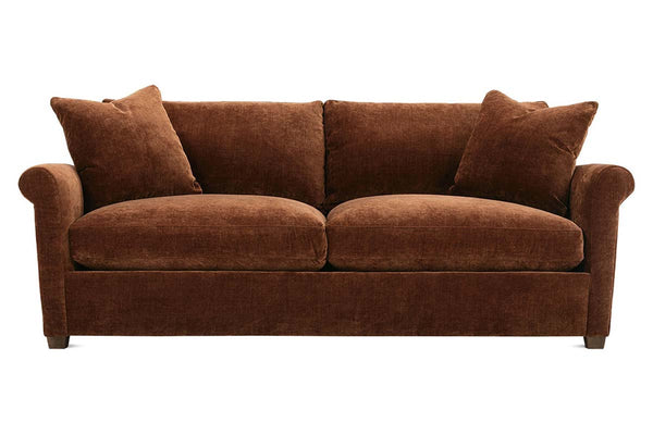 Lowell 84 Inch Fabric Two Cushion Upholstered Sofa