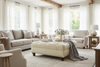 Lucas STORAGE Tufted 36", 40", 44", Or 48" Inch Square Leather Ottoman (4 Sizes Available)