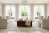 Image of Lucas Tufted 36", 40", 44", Or 48" Inch Square Leather Ottoman (4 Sizes Available)