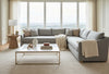 Image of Luca Bench Seat Fabric Sectional