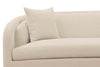 Image of Luna Birch 96 Inch "Quick Ship" Oversized Bench Seat Fabric Sofa