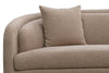 Image of Luna Toast 96 Inch "Quick Ship" Oversized Bench Seat Fabric Sofa