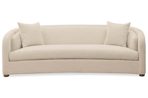 Luna Birch 96 Inch "Quick Ship" Oversized Bench Seat Fabric Sofa