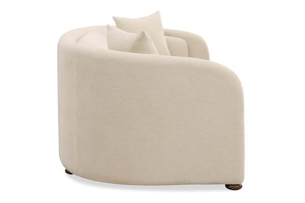 Luna Birch 96 Inch "Quick Ship" Oversized Bench Seat Fabric Sofa