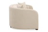 Image of Luna Birch 96 Inch "Quick Ship" Oversized Bench Seat Fabric Sofa