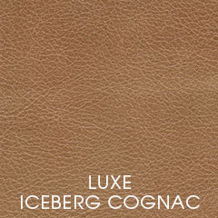 Quincy Cognac "Quick Ship" Modern Top Grain Leather Pillow Back Chair