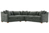 Image of Macy Pepper "Quick Ship" Two Piece Pillow Back Sectional (As Configured)