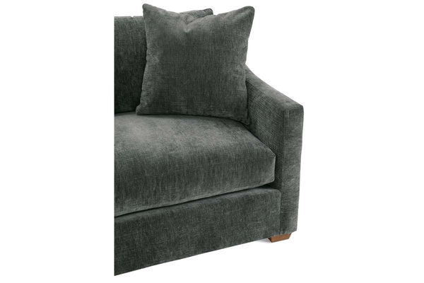 Macy Pepper "Quick Ship" Two Piece Pillow Back Sectional (As Configured)