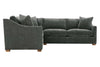 Image of Macy Pepper "Quick Ship" Two Piece Pillow Back Sectional (As Configured)