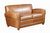 Image of Madison Low Profile Leather Loveseat