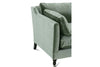 Image of Marjorie 71 Inch "Quick Ship" Single Bench Seat Sage Green Velvet Apartment Sofa