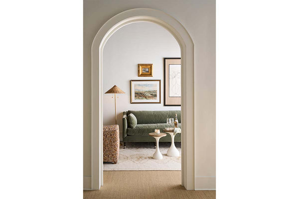 Marjorie 71 Inch "Quick Ship" Single Bench Seat Sage Green Velvet Apartment Sofa