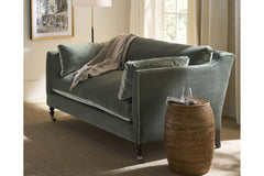 Marjorie 71 Inch "Quick Ship" Single Bench Seat Sage Green Velvet Apartment Sofa