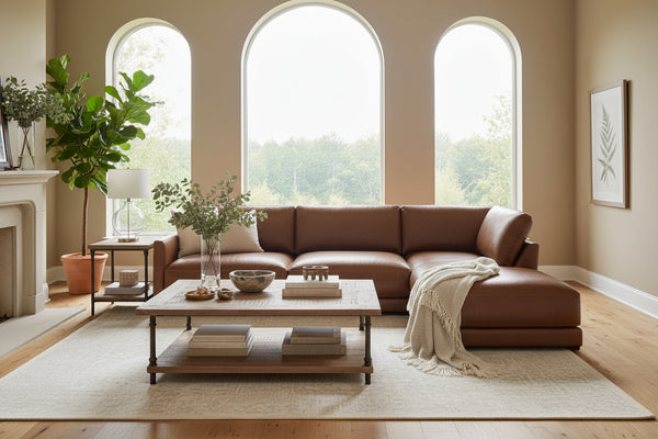 Malone Two Piece Lounge Chaise Sectional (Version 1 As Configured)