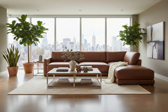 Malone Two Piece Lounge Chaise Sectional (Version 1 As Configured)
