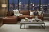 Image of Malone Two Piece Lounge Chaise Sectional (Version 2 As Configured)