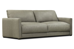Malone Relaxed Lifestyle Leather Track Arm Sofa Collection