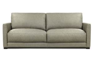Malone Relaxed Lifestyle Leather Track Arm Sofa Collection