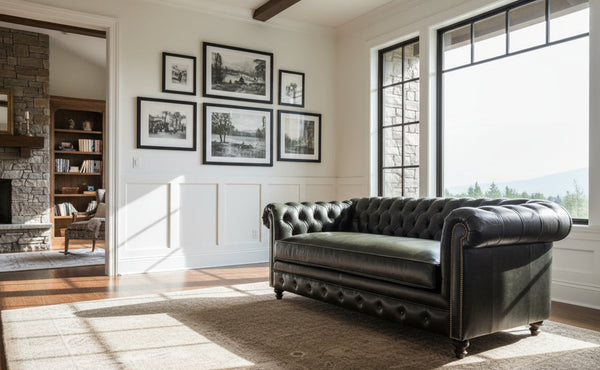 Manchester Loveseat Chesterfield Style With Single Bench Seat (Photo For Style Only)