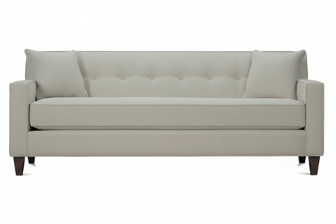 Margo I 80 Inch Mid Century Modern Sleeper Sofa With Single Bench Seat