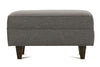 Image of Margo Mid Century Modern Foot Stool Fabric Ottoman