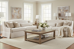 Marguerite 89 Inch "Quick Ship" Slope Arm Sofa