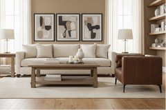 Mariano Leather "Quick Ship" Tufted Tight Back Club Chair