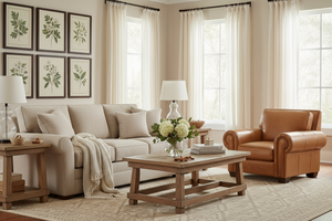 Marshall Traditional Leather Club Chair With Nailheads