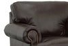 Image of Maverick Leather Pillow Back Club Chair w/ Nailhead Trim