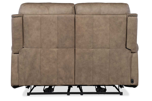Maxwell Camel "Quick Ship" ZERO GRAVITY Wall Hugger Reclining Leather Living Room Furniture Collection