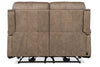 Image of Maxwell Camel "Quick Ship" ZERO GRAVITY Wall Hugger Reclining Leather Living Room Furniture Collection