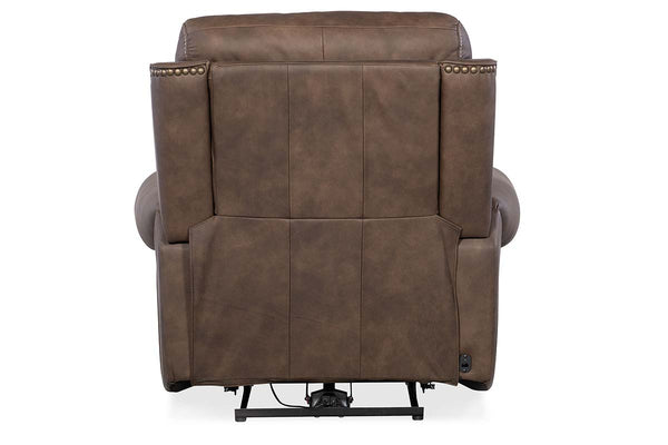 Maxwell Bark "Quick Ship" ZERO GRAVITY Wall Hugger Reclining Leather Living Room Furniture Collection
